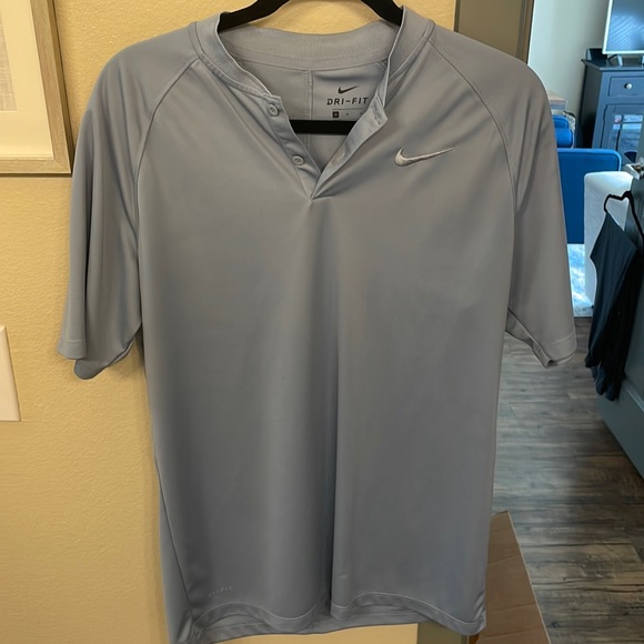 Nike Shirts Nike Collarless Golf Polo Poshmark